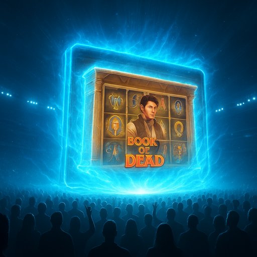 BD3333 Book of Dead slot artwork on screen